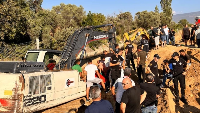 Aydın’da sulama kanalı açma çalışmalarında göçük: 3 işçi hayatını kaybetti