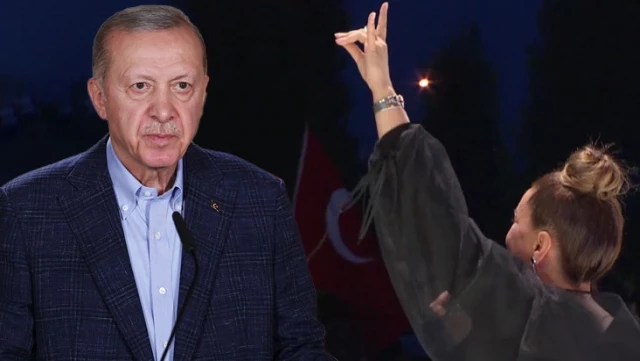 Azerin, 15 Temmuz töreninde bozkurt selamı verdi! Cumhurbaşkanı Erdoğan alkışlayarak karşılık verdi