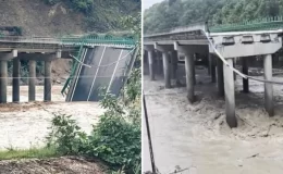 Çin’de köprü çöktü, araçlar suya düştü: 12 ölü, 31 kayıp