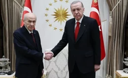 Cumhurbaşkanı Erdoğan Beştepe’de Bahçeli ile görüştü