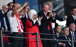 Cumhurbaşkanı Erdoğan, Samet Akaydin’in golüne böyle sevindi