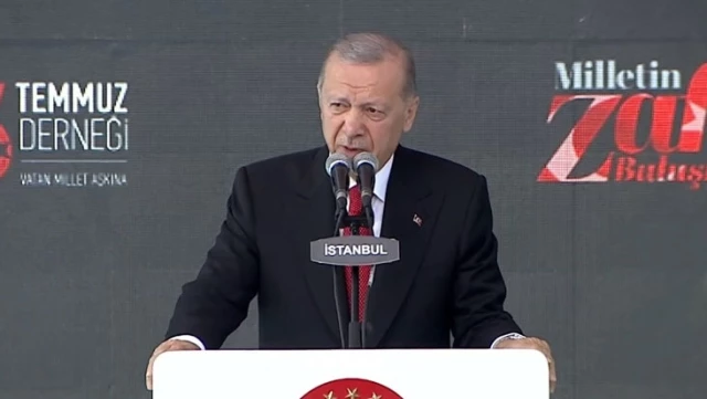 Cumhurbaşkanı Erdoğan’dan 15 Temmuz mesajı: Darbeye tiyatro diyenleri affetmeyiz