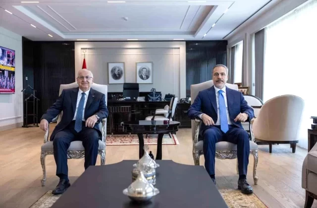 Dışişleri Bakanı Hakan Fidan ve Milli Savunma Bakanı Yaşar Güler Bir Araya Geldi