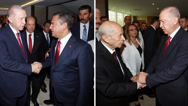 Erdoğan, Özel ve Bahçeli öğle yemeğinde buluştu! CHP liderinden Büyükelçi Feyzioğlu’na tepki