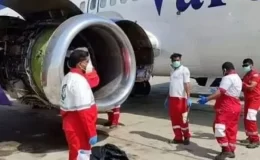 İran’da korkunç havaalanı kazası: Uçak motoru, tamir sırasında teknisyeni yuttu