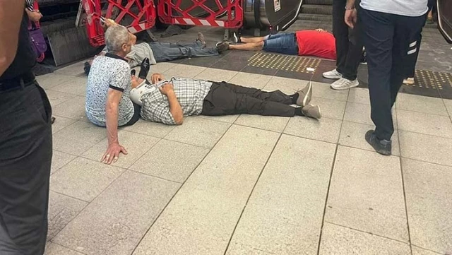 İzmir Metrosu’nda yürekler ağza geldi! Ters yöne hareket eden yürüyen merdivende 11 kişi yaralandı