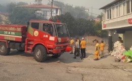 İzmir ve Manisa’da orman yangını! 1 mahalle tahliye edildi