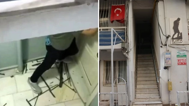İzmir’de bir ev sahibi, kapısına dayandığı kiracısına dehşeti yaşattı
