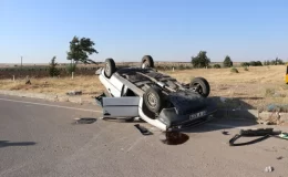 Kilis’te Otomobil Çarpışması: 2 Kişi Yaralandı