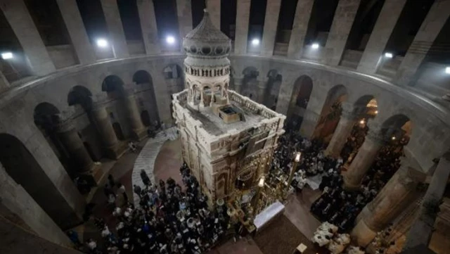 Kudüs’teki Kutsal Kabir Kilisesi’nde, Haçlı Seferleri’nden kalma kayıp altar keşfedildi