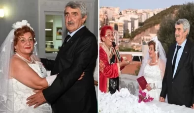 Maddi imkansızlık boyunlarını bükmüştü! Çiftin düğünleri 56 yıl sonra gerçekleşti