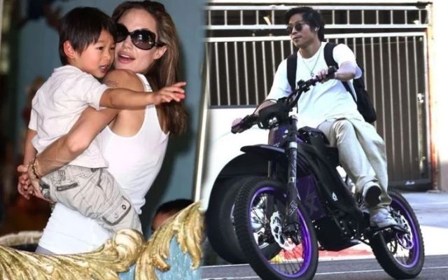 Motosiklet kazası geçiren Brad Pitt ve Angelina Jolie’nin oğlu Pax, hastaneye kaldırıldı