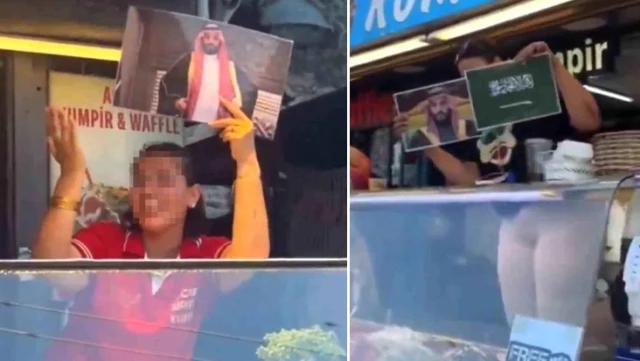 Ortaköy’de Prens Selman fotoğrafıyla müşteri çekmeye çalışan kumpircilere ceza yağdı