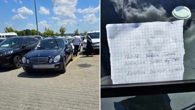 Pendik’te arabasını hatalı park eden gurbetçiye not bıraktılar: Hainlik sadece toprak bütünlüğüne saldırı değildir