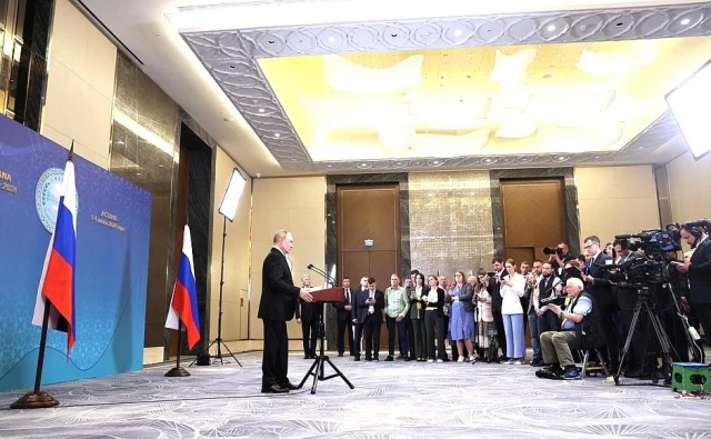 Putin: “Cumhurbaşkanı Erdoğan’ın siyasi iradesi uluslararası barışa katkı sunuyor”