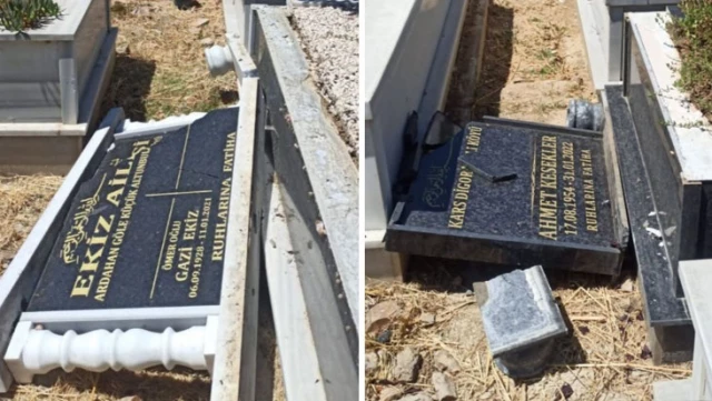 Sancaktepe’de mezarlara saldırı! Vatandaşlar telefona sarıldı, yetkililerin cevabı daha vahim