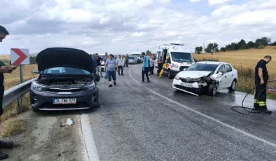 Tekirdağ Malkara’da trafik kazası: 5 kişi yaralandı