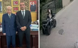 MHP’li başkanın öldürülme anı kamerada! Silahı çekip peş peşe ateş etmiş