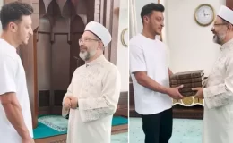 Ali Erbaş, teşekkür için Mesut Özil’i çağırdı: Önemli bir iş başardın