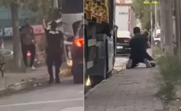 Ataşehir’de korku dolu anlar! Polisi görünce belindeki silahı önce ağzına sonra kafasına dayadı