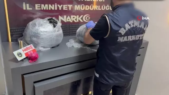 Batman’da Uyuşturucu Operasyonu: 2 Tutuklama