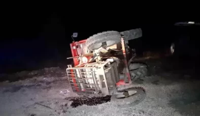 Bolu’da Traktör Devrildi: Bir Yaralı