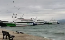 Bursa-İstanbul deniz otobüsü seferlerinden bazıları olumsuz hava nedeniyle iptal edildi