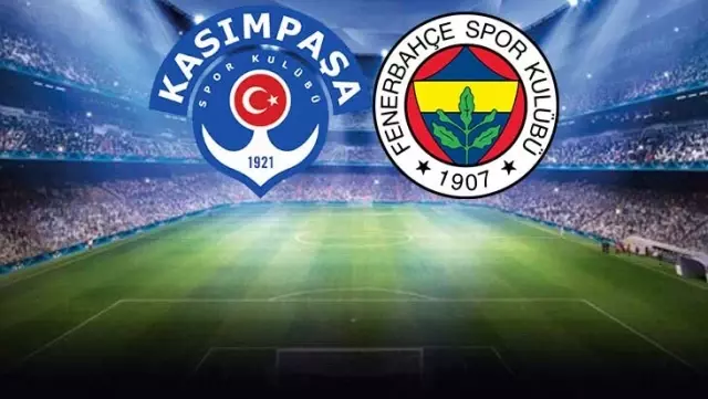 Canlı anlatım! Kasımpaşa-Fenerbahçe maçı başladı