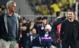 Derbinin özeti gibi kare! Herkes Okan Buruk’un Mourinho’ya attığı bakışı konuşuyor