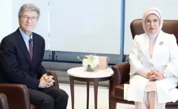 Emine Erdoğan, Jeffrey Sachs ile Sıfır Atık Projesini görüştü