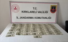 Kırklareli’nde operasyonu! Şüphelinin üzerinden sahte 5 bin dolar çıktı