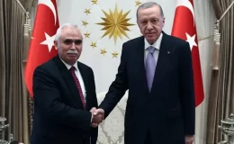 Külliye’de kritik zirve! Cumhurbaşkanı Erdoğan, AYM Başkanı Özkaya ile görüştü