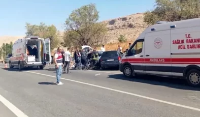 Mardin’de Trafik Kazası: 12 Yaralı