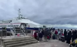 Marmara’da fırtına hayatı olumsuz etkiledi! Deniz ulaşımında aksamalar meydana geldi