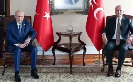 Meclis’te sürpriz görüşme: Numan Kurtulmuş’tan Devlet Bahçeli’ye ziyaret