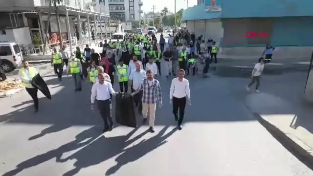 Mersin’de Dünya Temizlik Günü Etkinliği Düzenlendi