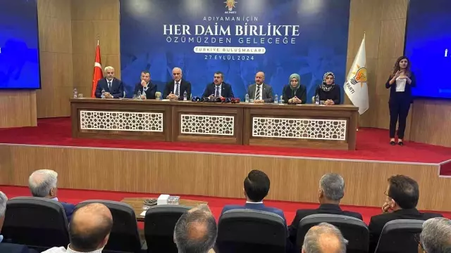 Milli Eğitim Bakanı Yusuf Tekin Adıyaman’da Yatırımları Görüştü