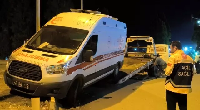 Muş’ta Ambulans Trafik Kazası: 2 Yaralı