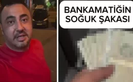 Para çekmeye gitti, bankamatikten çıkan banknotları görünce şaşıp kaldı