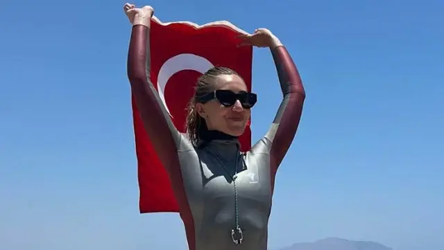 Şahika Ercümen, Serbest Dalış Türkiye Şampiyonası’nda 3 altın madalya birden kazandı