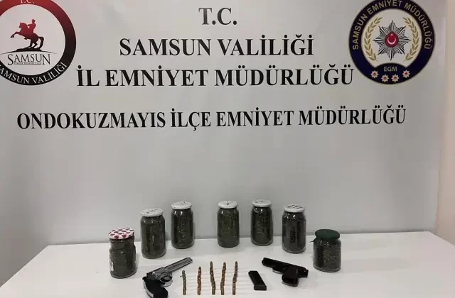 Samsun’da Uyuşturucu Operasyonu: 1 Gözaltı