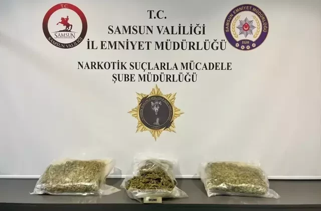 Samsun’da Uyuşturucu Operasyonu: 4 Gözaltı