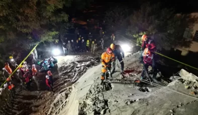 Tunceli’de Depreme Dayanıksız Lojmanın Yıkımı ve Tatbikat Gerçekleştirildi