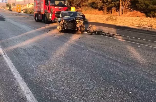 Adıyaman’da Otomobil Çarpışması: 1 Yaralı