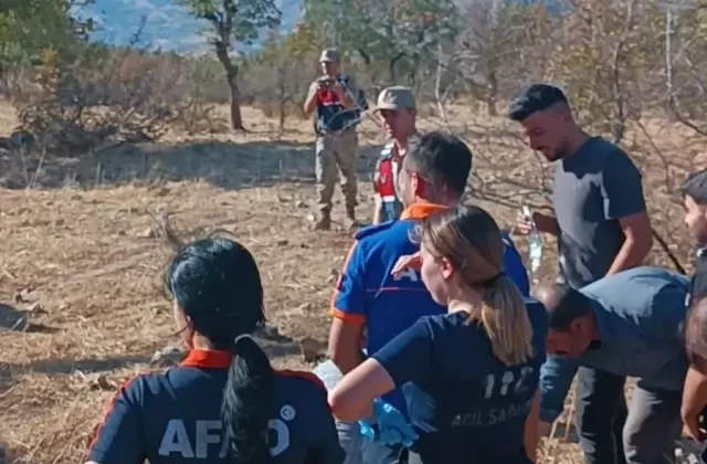 Ağaçtan Düşen Adam Ambulans Helikopterle Hastaneye Sevk Edildi