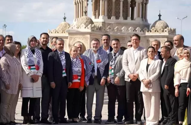 AK Parti İzmir’den ‘Filistin’ açıklaması: “Filistin, tüm insanlığın vicdan davasıdır”