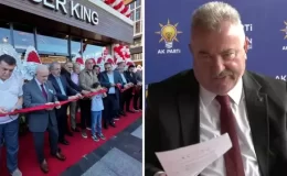 AK Partili başkan, Burger King açılışını Erdoğan’la özdeşleşen şiirle savundu