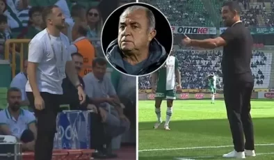 Ali Çamdalı’nın maça damga vuran hareketi akıllara Fatih Terim’i getirdi