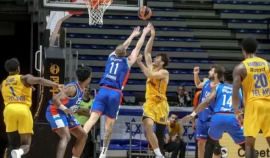 Anadolu Efes, Maccabi Playtika Tel Aviv’e deplasmanda 93-91 kaybetti