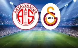 Antalyaspor-Galatasaray maçında ilk 11’ler belli oldu